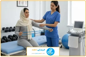 عکس شاخص | درمان کتف درد با فیزیوتراپی