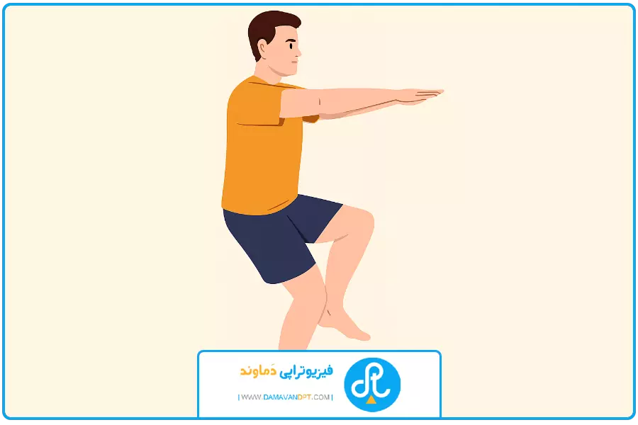 تمرین تعادلی | درمان تنگی کانال نخاع با فیزیوتراپی