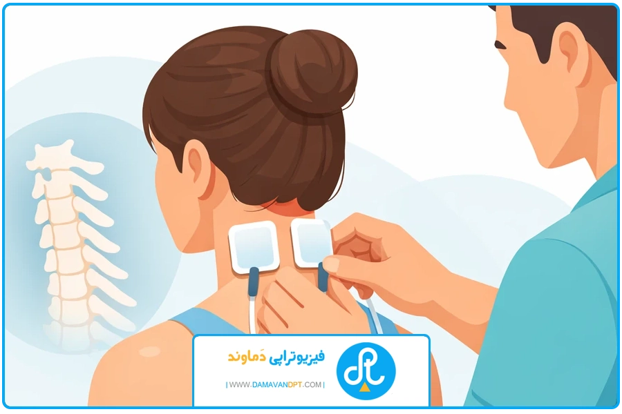 تصویر شاخص | الکتروتراپی دیسک گردن