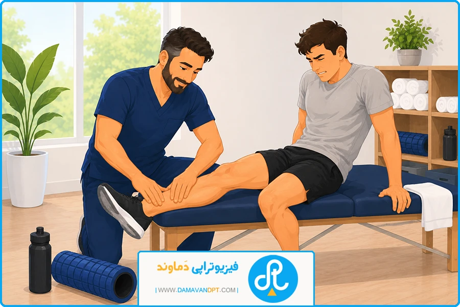 ماساژ ورزشی در شیراز | افراد دچار گرفتگی عضلانی