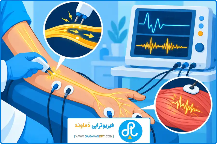 تی وی وال شهرکرد | نوار عصب و عضله چه مشکلاتی را بررسی می‌کند؟