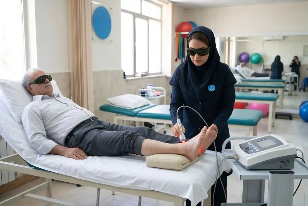 فیزیوتراپی خارپاشنه در شیراز | فیزیوتراپی دماوند 